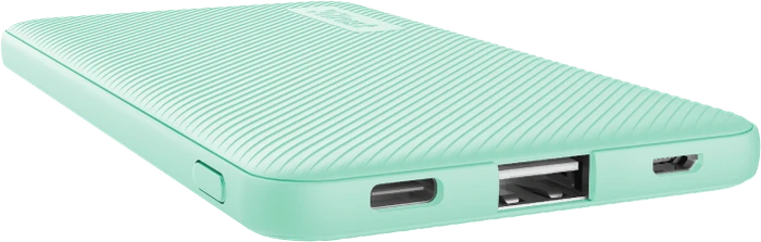 Trust Primo Ultra-thin Powerbank 5000mAh türkis
