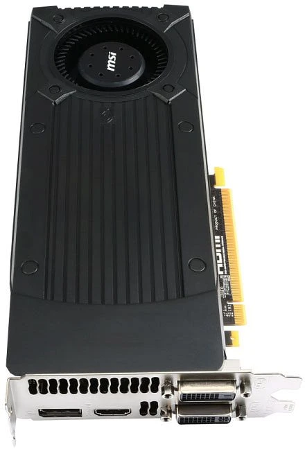 MSI GeForce GTX 760, N760-2GD5/OC, 2GB GDDR5, 2x DVI, HDMI, DP