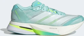 adidas Adizero Boston 13 semi flash aqua/zero metalic/lucid lemon (Damen)