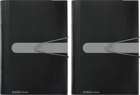 Herlitz easy orga to go Fächermappe, 12 Fächer, A4, schwarz