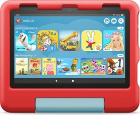 Amazon Fire HD 8 KFRAWI 2022, ohne Werbung, rot, 32GB, Kids Edition