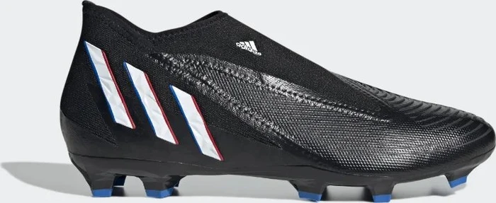 adidas Predator Edge.3 Laceless FG core black/cloud white/vivid red (Herren)