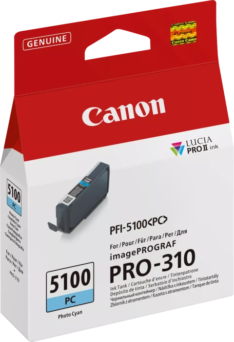 Canon Tinte PFI-5100PC cyan photo