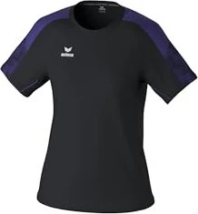 Erima Evo Star Funktionsshirt kurzarm schwarz/ultraviolett (Herren)