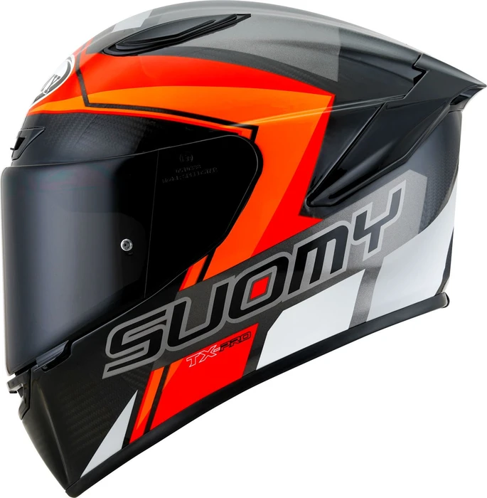 Suomy TX-Pro Glam Carbon orange/schwarz/grau/weiß