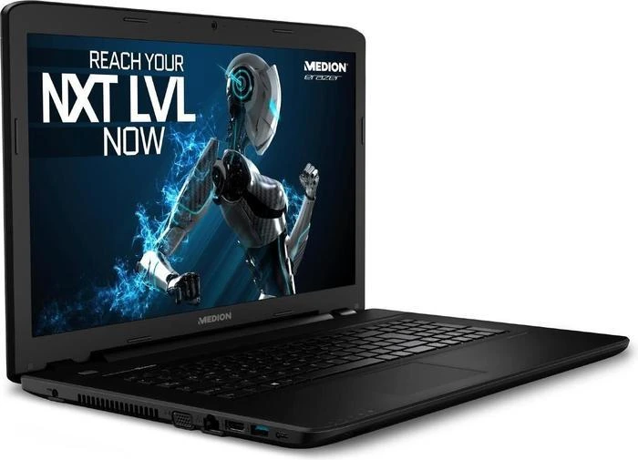 Medion Erazer P6661, Core i5-6200U, 8GB RAM, 128GB SSD, GeForce GTX 950M, DE