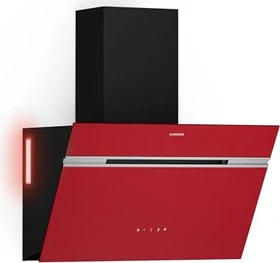 Klarstein Alina 60 Wand-Dunstabzugshaube rot