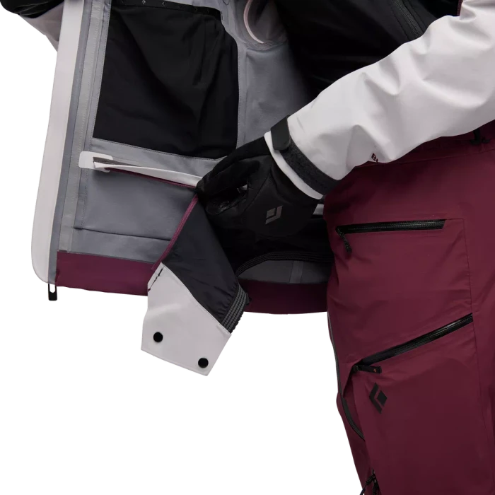 Black Diamond Recon Stretch Ski Shell Skijacke ice pink/blackberry (Damen)