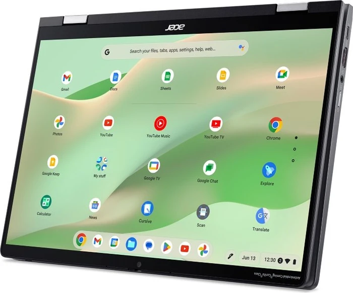 Acer Chromebook Plus Spin 714 CP714-1HN-74MY, Steel Gray, Core Ultra 7 155U, 16GB RAM, 512GB SSD, DE
