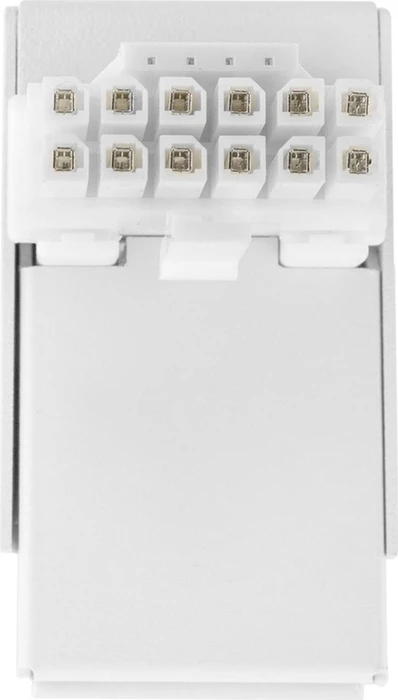 Kolink Core Pro 12V-2x6 Winkeladapter 90°, Typ 1, Sense-Pins an der Oberseite, weiß