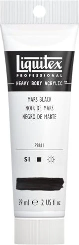 Liquitex Professional Heavy Body Acrylic mars black, 59ml