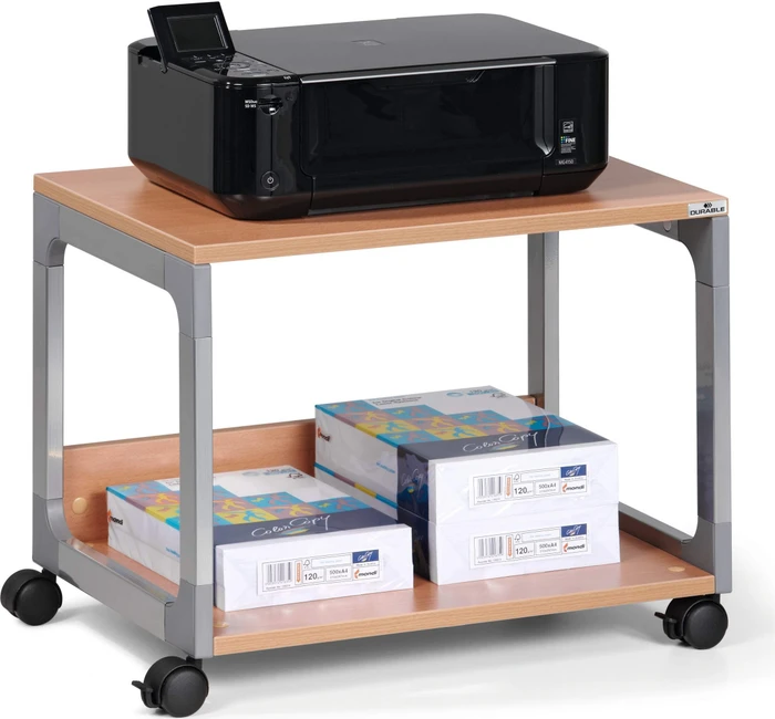 Durable System Multi Trolley 48, silber/buche, Rollwagen