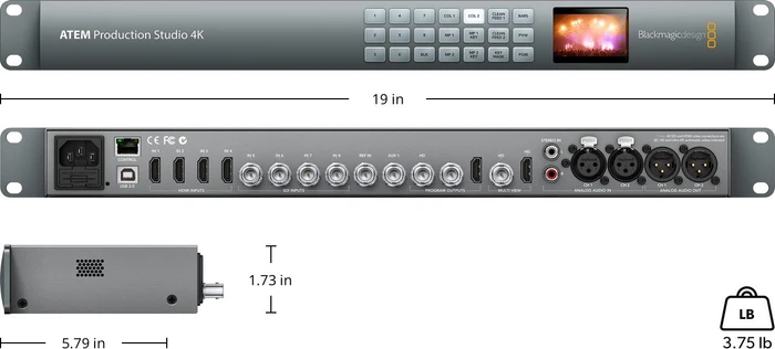 Blackmagic Design ATEM Production Studio 4K