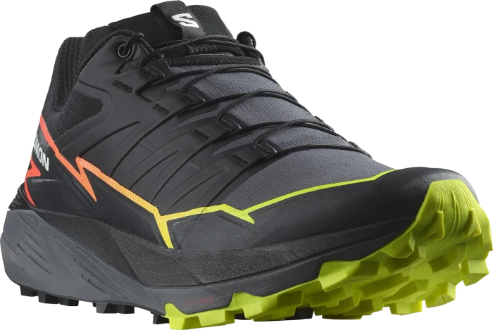 Salomon Thundercross black/quiet shade/fiery coral (Herren)