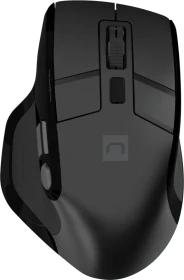 Natec Jaguar Pro Semi-Vertical Progammable Wireless Mouse schwarz, USB/Bluetooth (NMY-2292)