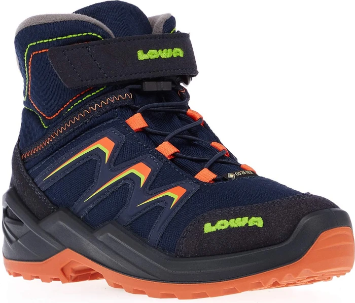 Lowa Maddox Warm GTX Mid navy/orange (Junior)