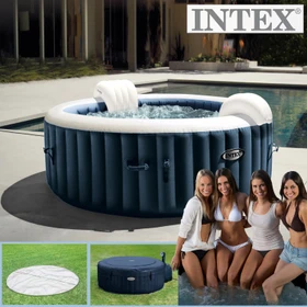 Intex PureSpa 77 Bubble Massage Whirlpool rund 196x71cm