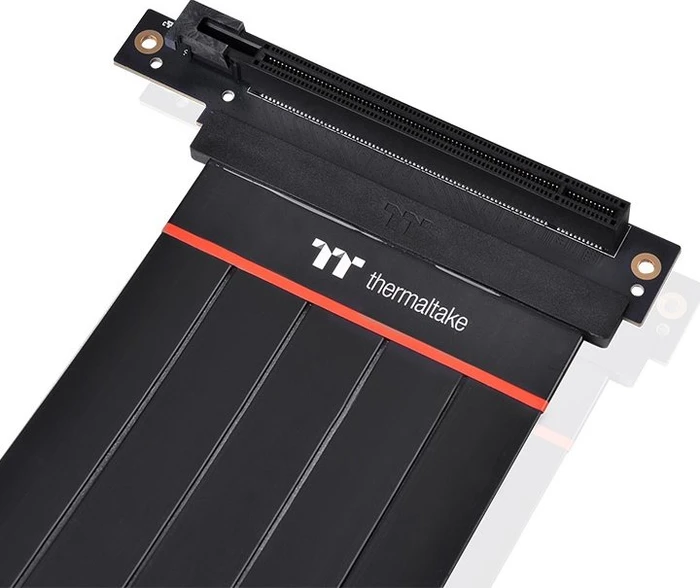 Thermaltake TT Premium PCI-E Extender Riser Card Cable, gewinkelt, PCIe 4.0, 200mm