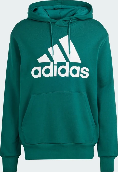 adidas Essentials French Terry Big Logo Hoodie collegiate green (Herren)