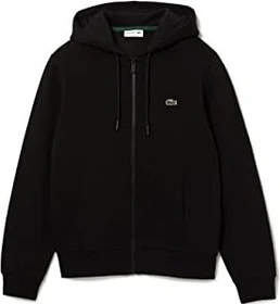 Lacoste Fleece Zip Hoodie schwarz (Herren)