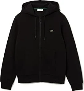 Lacoste Fleece Zip Hoodie schwarz (Herren)