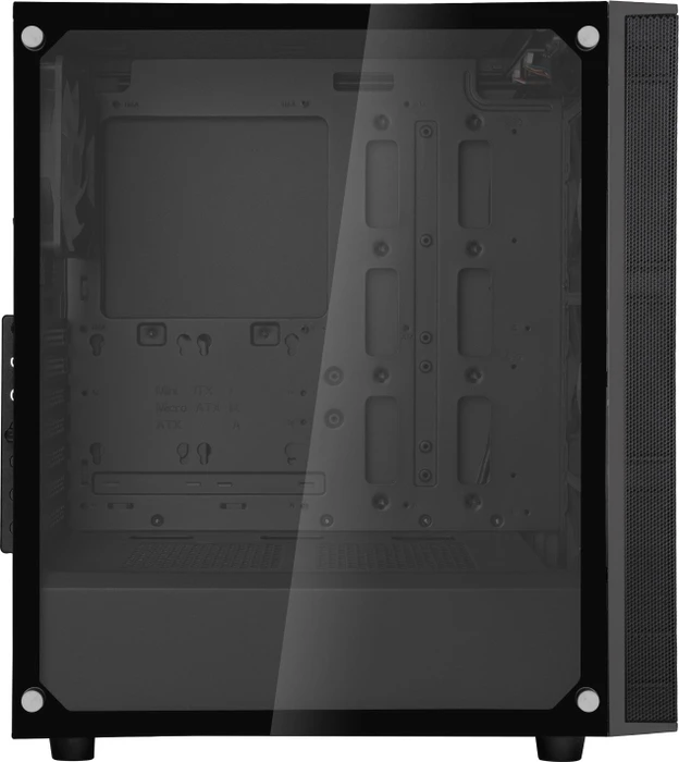 SilverStone Fara R1 Pro, schwarz, Glasfenster
