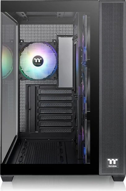 Thermaltake View 380 TG ARGB Black, schwarz, Glasfenster