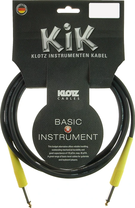 Klotz KIK schwarz/gelb 1.5m