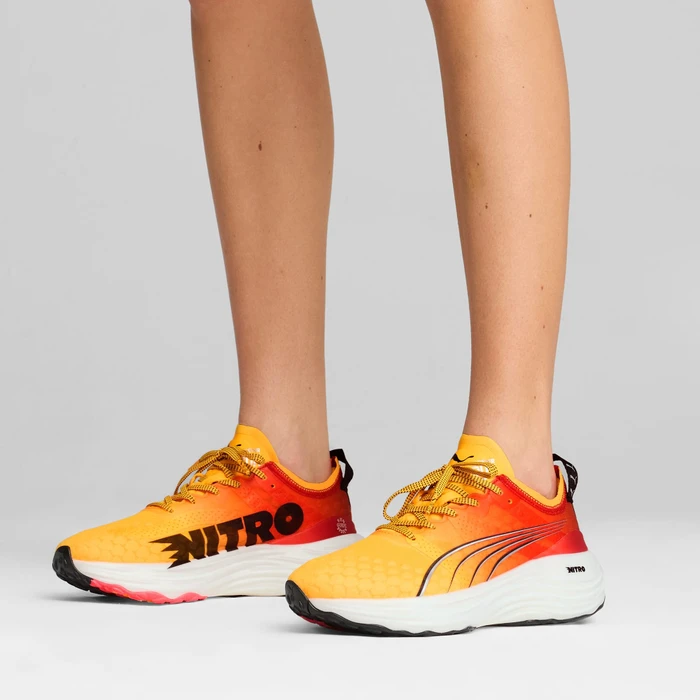 Puma ForeverRun Nitro sun stream/sunset glow/puma white (Damen)