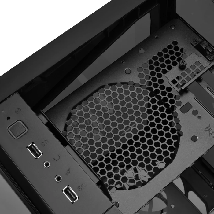 SilverStone Lucid LD03, Glasfenster, Mini-ITX