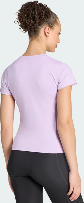 adidas 3-Streifen Studio Baby T-Shirt kurzarm powder plum (Damen)