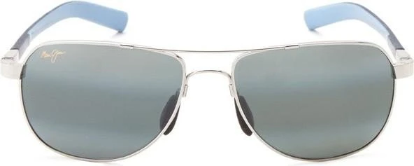 Maui Jim Guardrails 58mm silber-schwarz-blau/grau