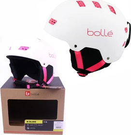 Bollé B-Slide Helm white/pink matte