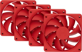 Hyte FA12, rot, 120mm, 4er-Pack