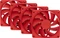 Hyte FA12, rot, 120mm, 4er-Pack Vorschaubild