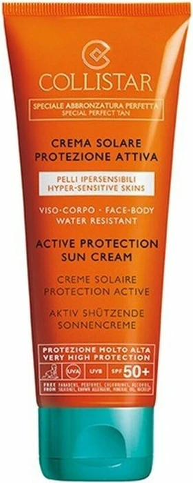 Collistar Active Protection Sensitive Sonnencreme LSF50+, 100ml