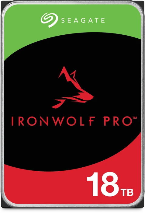 Seagate IronWolf Pro NAS HDD +Rescue 18TB, 24/7, 512e / 3.5" / SATA 6Gb/s