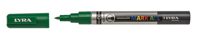 Lyra Graduate Mark All Permanentmarker 0.7mm saftgrün