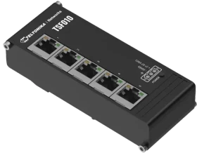 Teltonika TSF Industrial Railmount Switch, 5x RJ-45 (TSF010)
