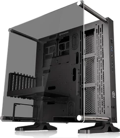 Thermaltake Core P3 Tempered Glass Edition, schwarz, Glasfenster