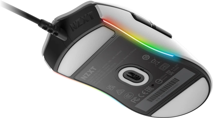 NZXT Lift Gaming Mouse, weiß, USB