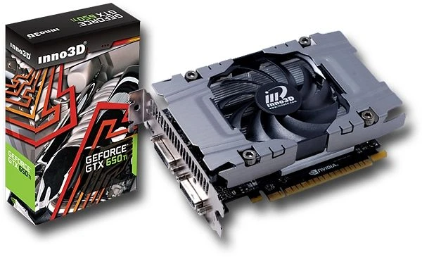 INNO3D GeForce GTX 650 Ti, 1GB GDDR5, 2x DVI, Mini HDMI