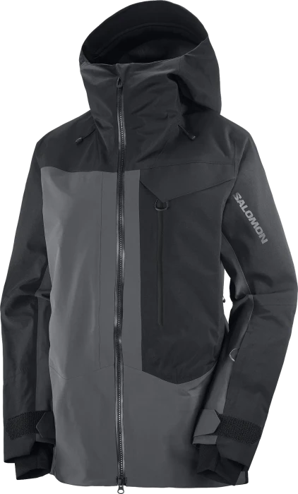 Salomon Moon Patrol Gore-Tex Funktionsjacke deep black/periscope translucent (Damen)