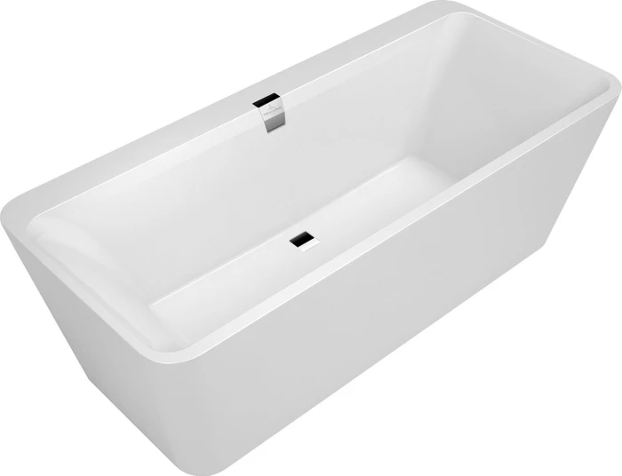 Villeroy & Boch Squaro Excellence Badewanne freistehend 180x80cm, weiß alpin
