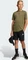 adidas Train Essentials Logo Regular Fit Funktionsshirt kurzarm olive strata/black (Junior) Vorschaubild