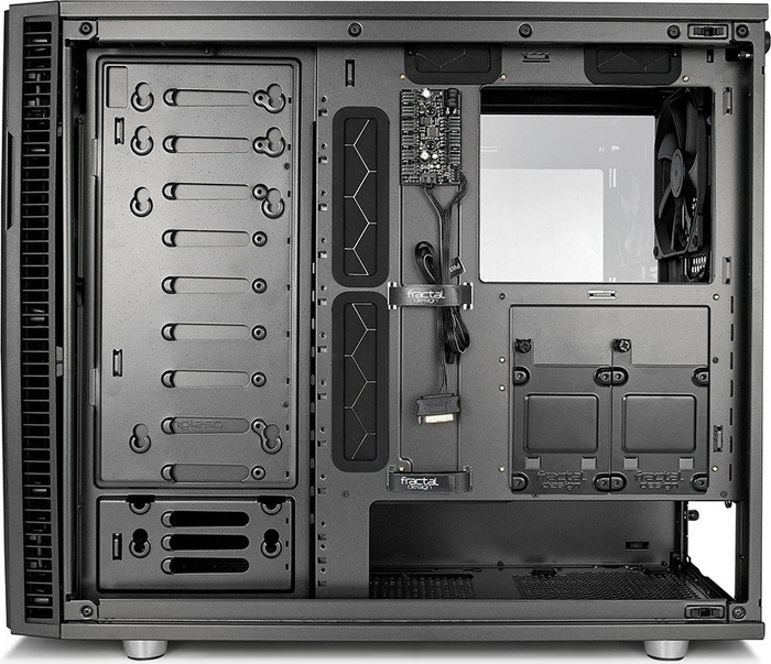 Fractal Design Define R6 Gunmetal TG, Glasfenster, schallgedämmt
