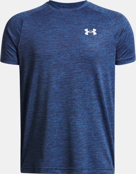 Under Armour Tech 2.0 Funktionsshirt kurzarm blue atlantis/white (Junior)