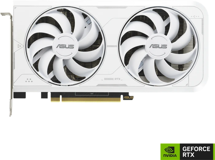 ASUS Dual GeForce RTX 3060 Ti White OC, DUAL-RTX3060TI-O8GD6X-WHITE, 8GB GDDR6X, HDMI, 3x DP