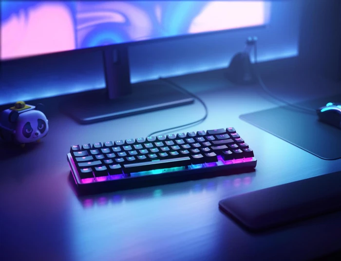 Glorious GMMK 2 Compact, 65%, schwarz, LEDs RGB, Glorious Fox Linear, USB, UK