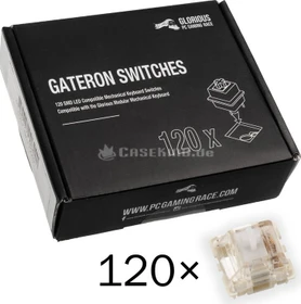 Glorious Gateron Clear Switch, 120er-Pack